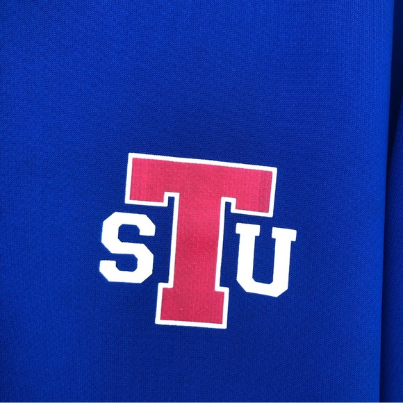 adidas Climalite University of Tennessee Blue long Sleeve Quarter Top L - Picture 2 of 12